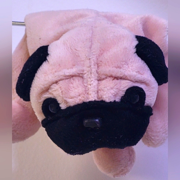 Vintage TY Original Beanie Baby Pugsly the pug dog Plush stuffed animal  (1996) - Picture 9 of 9